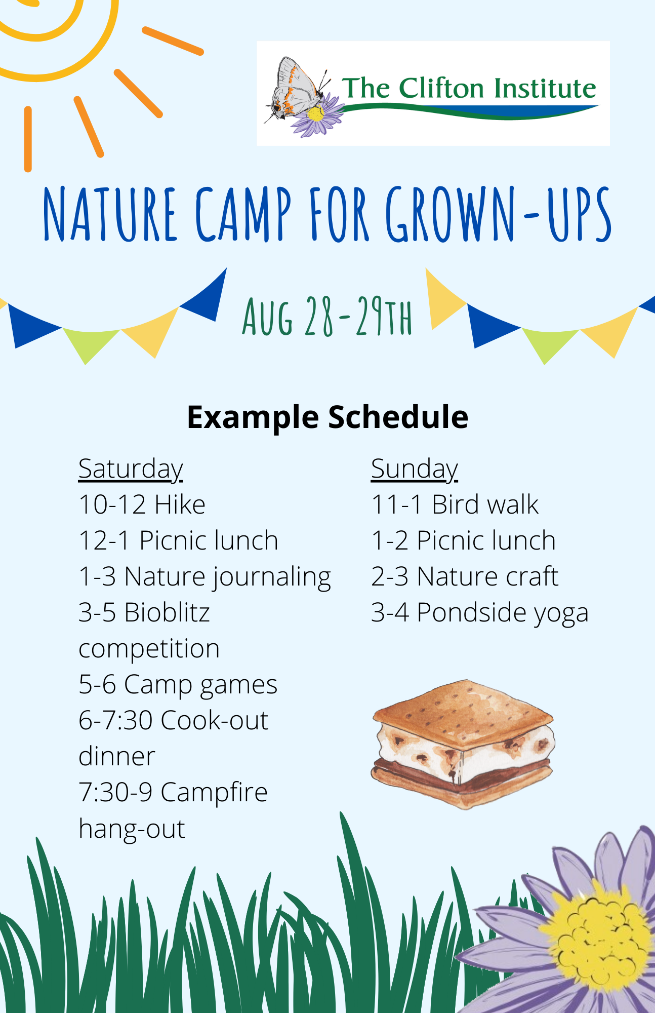 Nature Camp For Grownups The Clifton Institute
